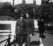 Audrey Mary Stevens and Warren Carter,1944