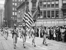 372nd Infantry Color Guard,1942